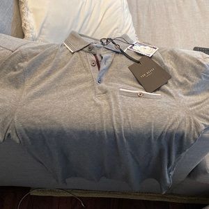 Ted Baker grey polo. NWT